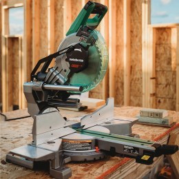 METABO Double Bevel Sliding Miter Cutter with Laser Marker7